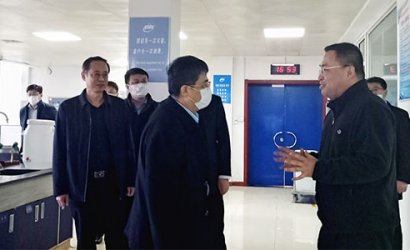 乳山市委書記劉奎忠到我司調研